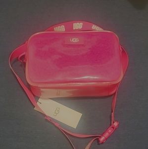 UGG JANEY II CLEAR SHEEPSKIN BAG